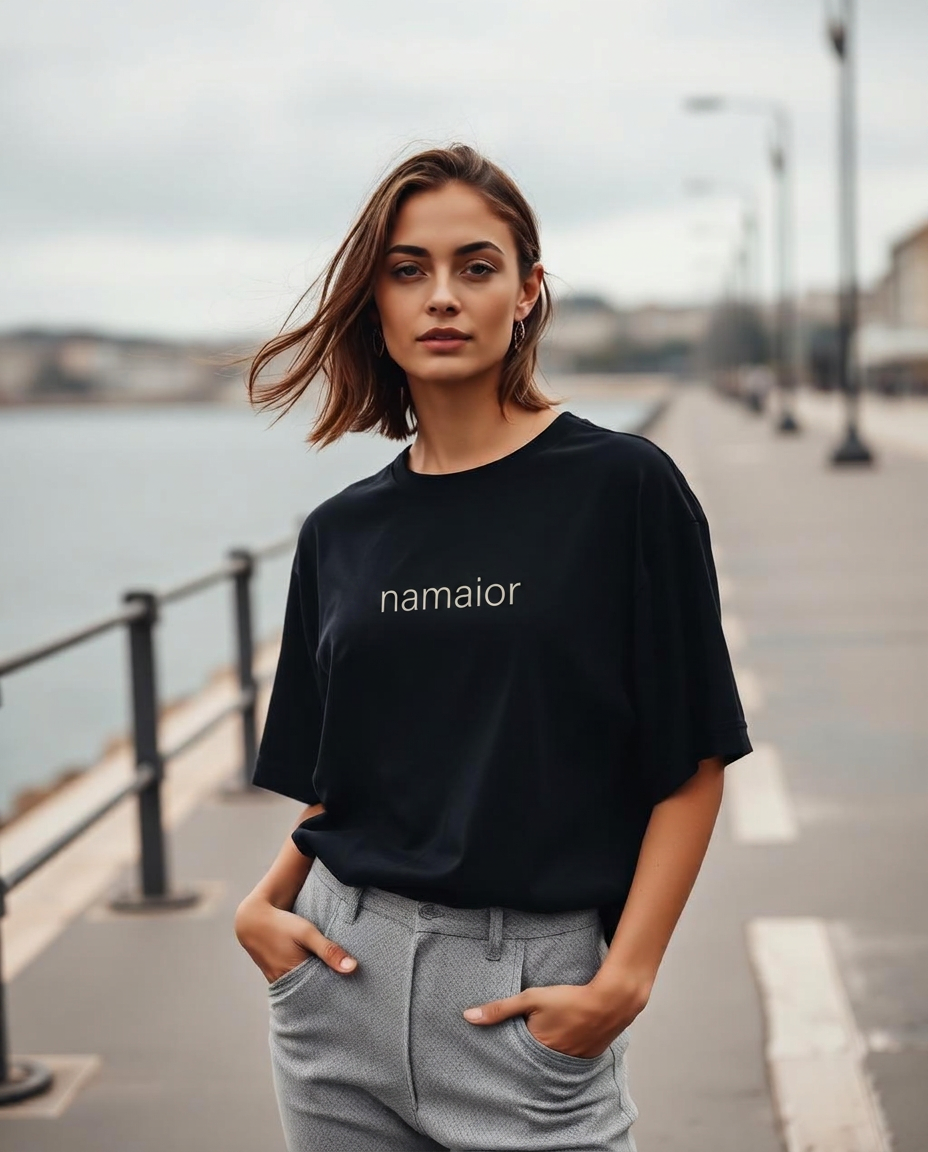 STREET 001 Betão Oversized Tee — editorial namaior